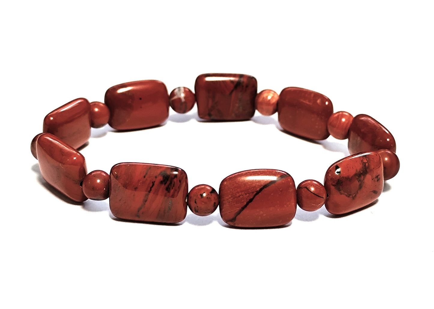 roter Jaspis Armband
