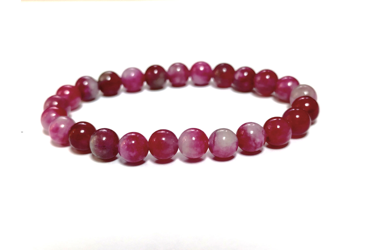 8 mm Wassermelone Turmalin Armband