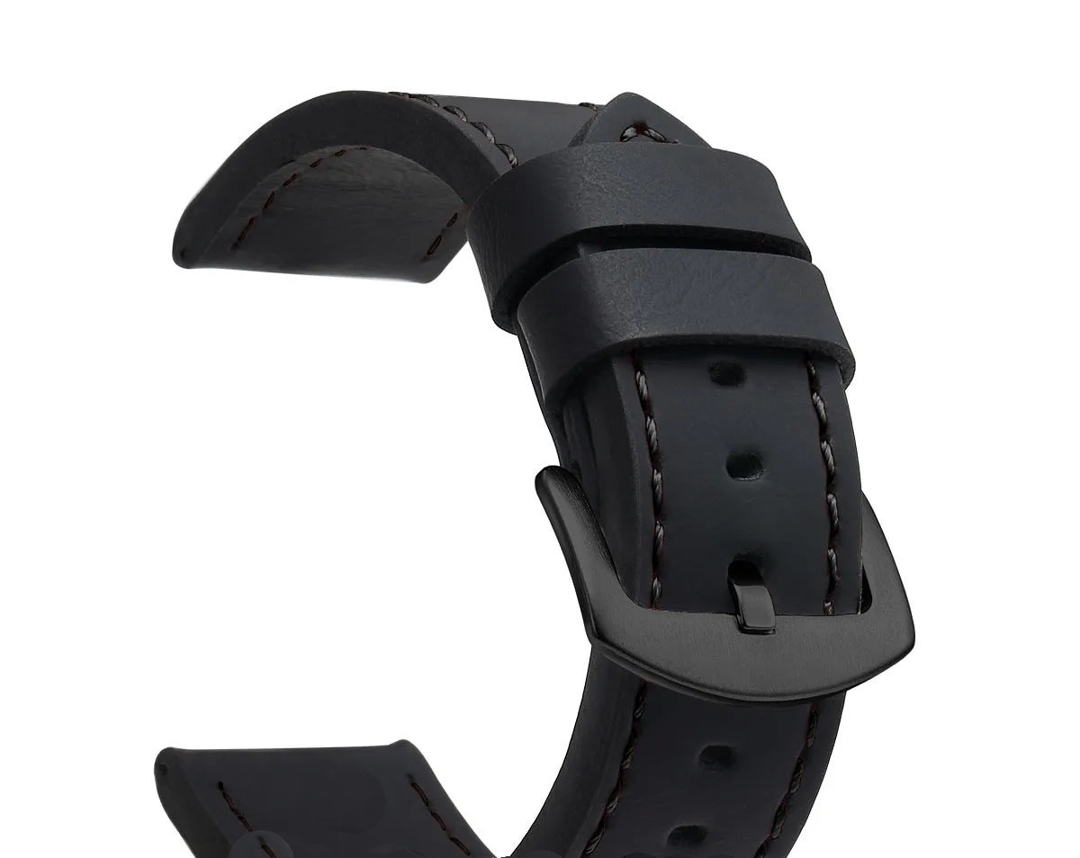 Uhrenarmband Ersatz Armband Echtleder 18-20-22 mm inkl. Federstege