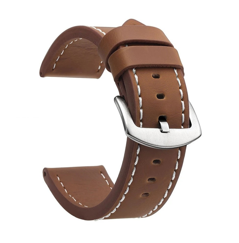 Uhrenarmband Ersatz Armband Echtleder 18-20-22 mm inkl. Federstege