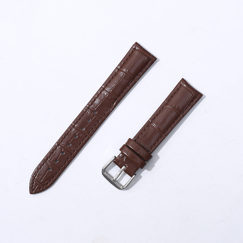 Uhrenarmband Ersatz Armband Echtleder 16-18-20 mm inkl. Federstege