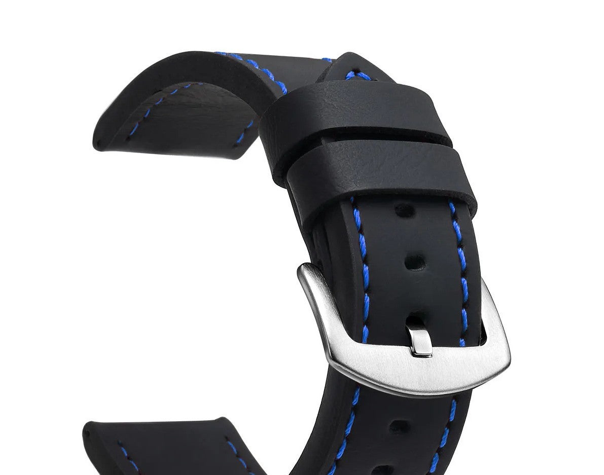 Uhrenarmband Ersatz Armband Echtleder 18-20-22 mm inkl. Federstege