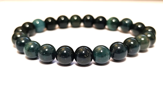 6 mm 8 mm Mossachat Armband