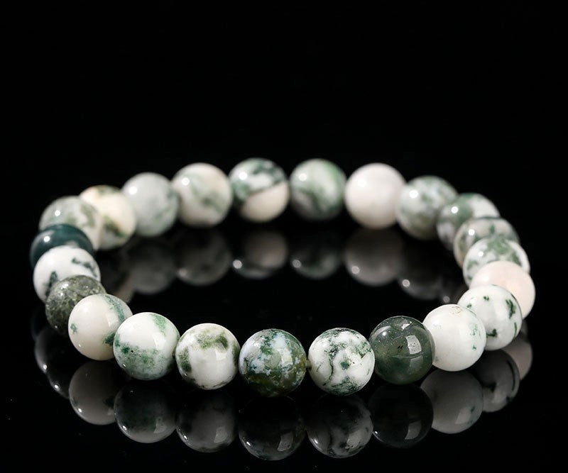 8 mm Baumachat Armband