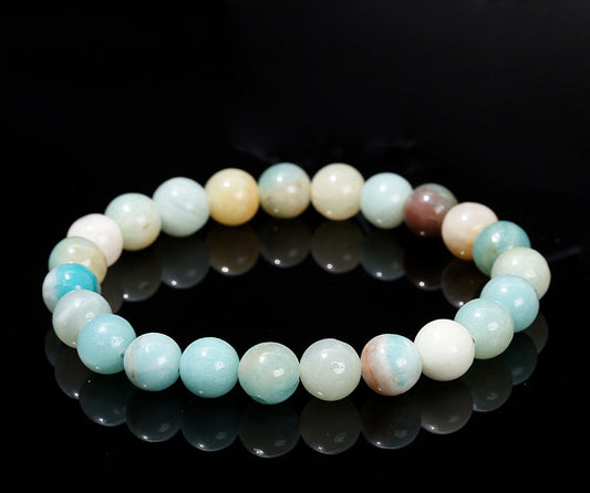 6 mm 8 mm Amazonit Armband