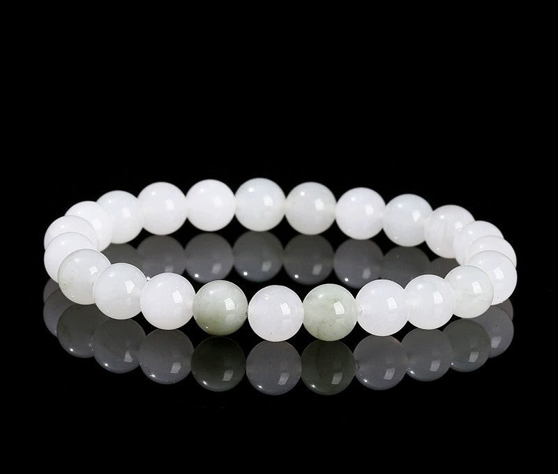 8 mm Tian Shan Cui Jade Armband